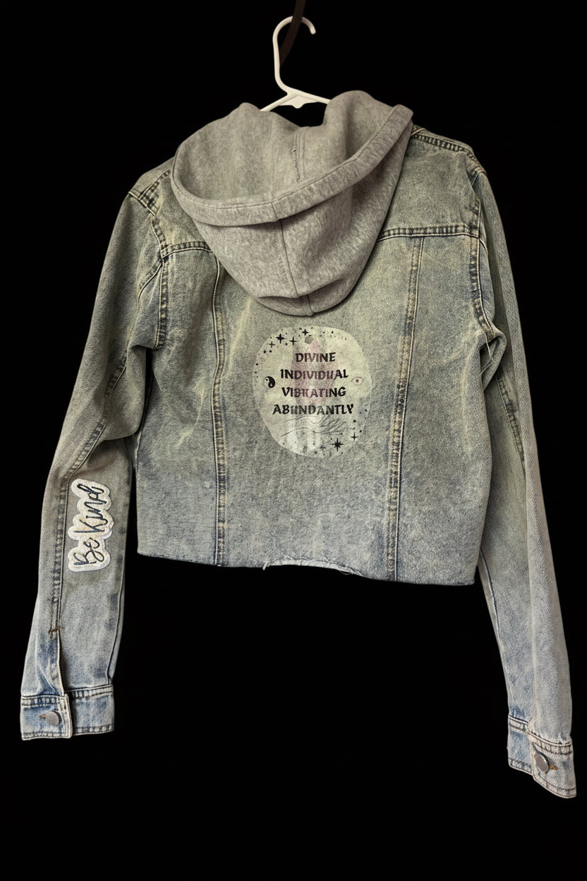 Good vibes Jean jacket