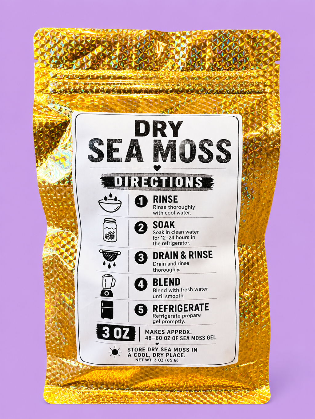 Ocean Glow- Dry Seamoss