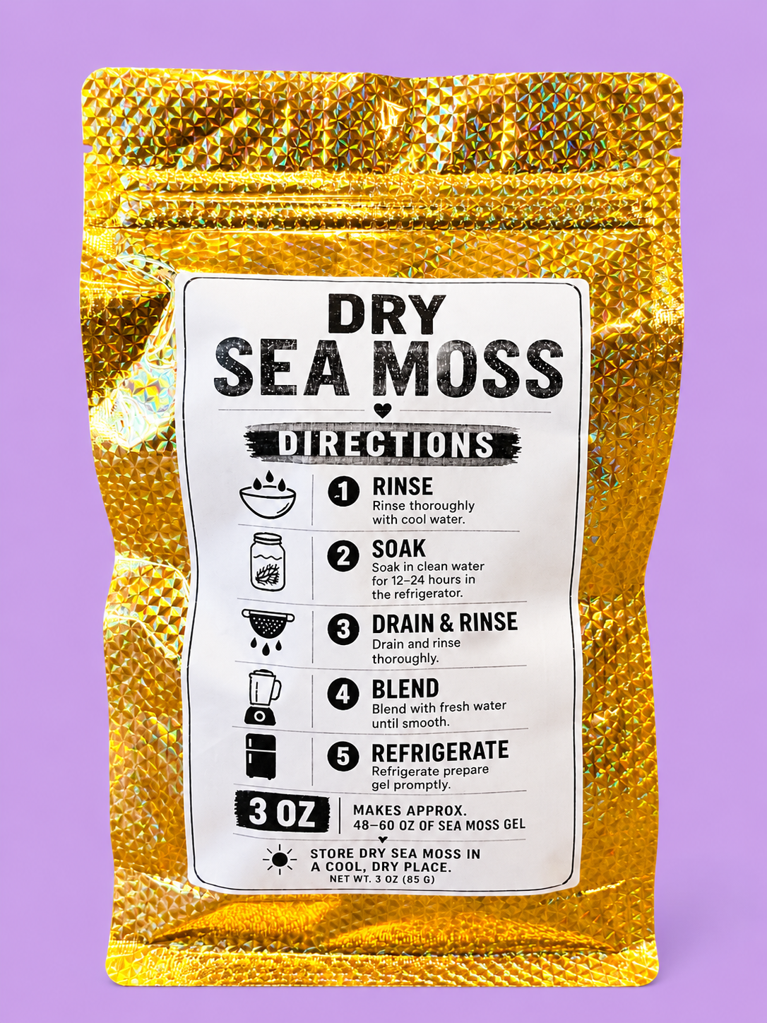 Ocean Glow- Dry Seamoss