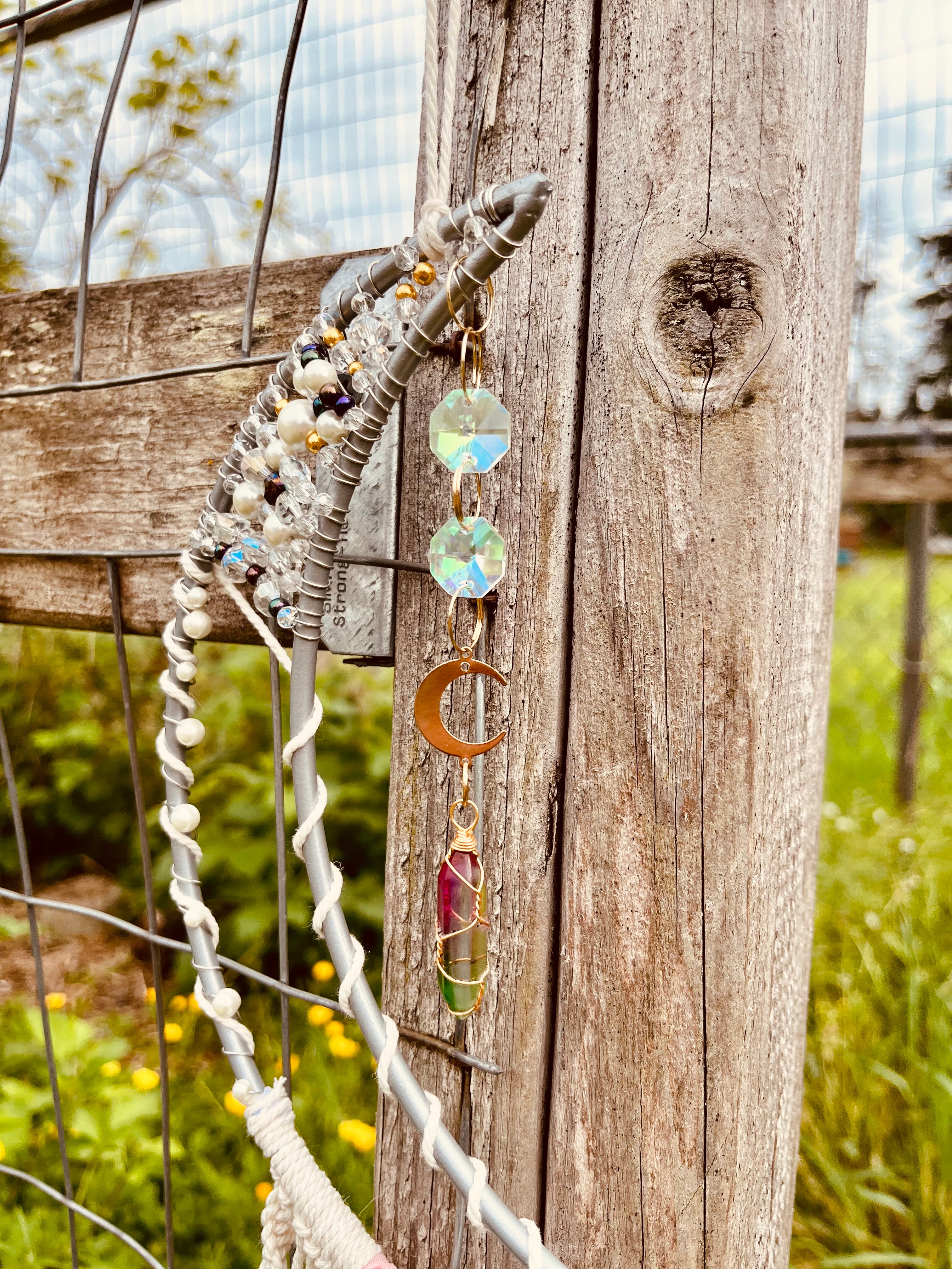 Feminine 🌸 Moon 🌙 Sun catcher