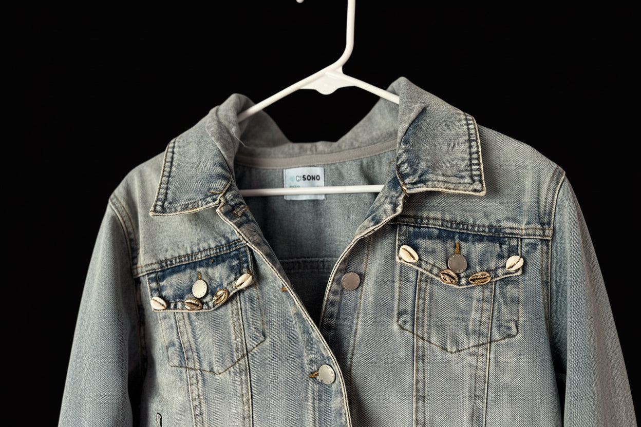 Good vibes Jean jacket