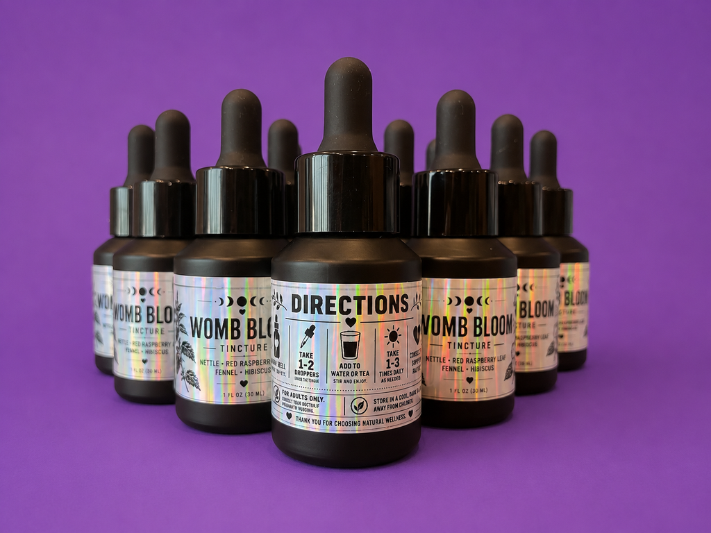 WOMB BLOOM wellness tincture