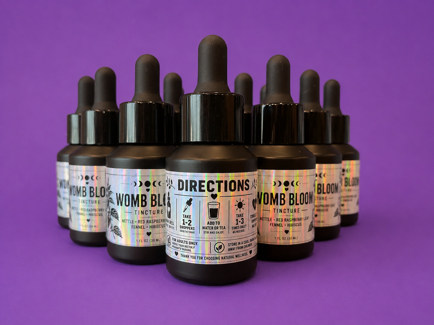 WOMB BLOOM wellness tincture