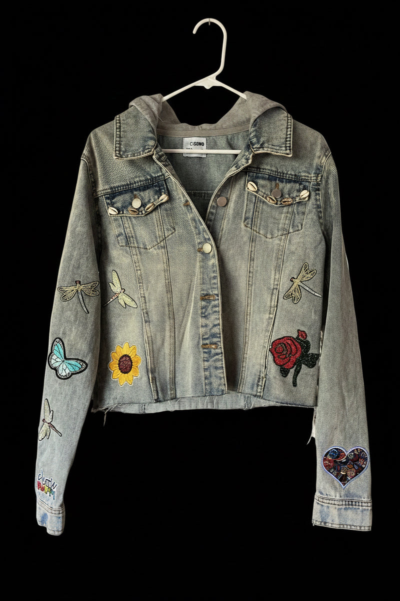 Good vibes Jean jacket