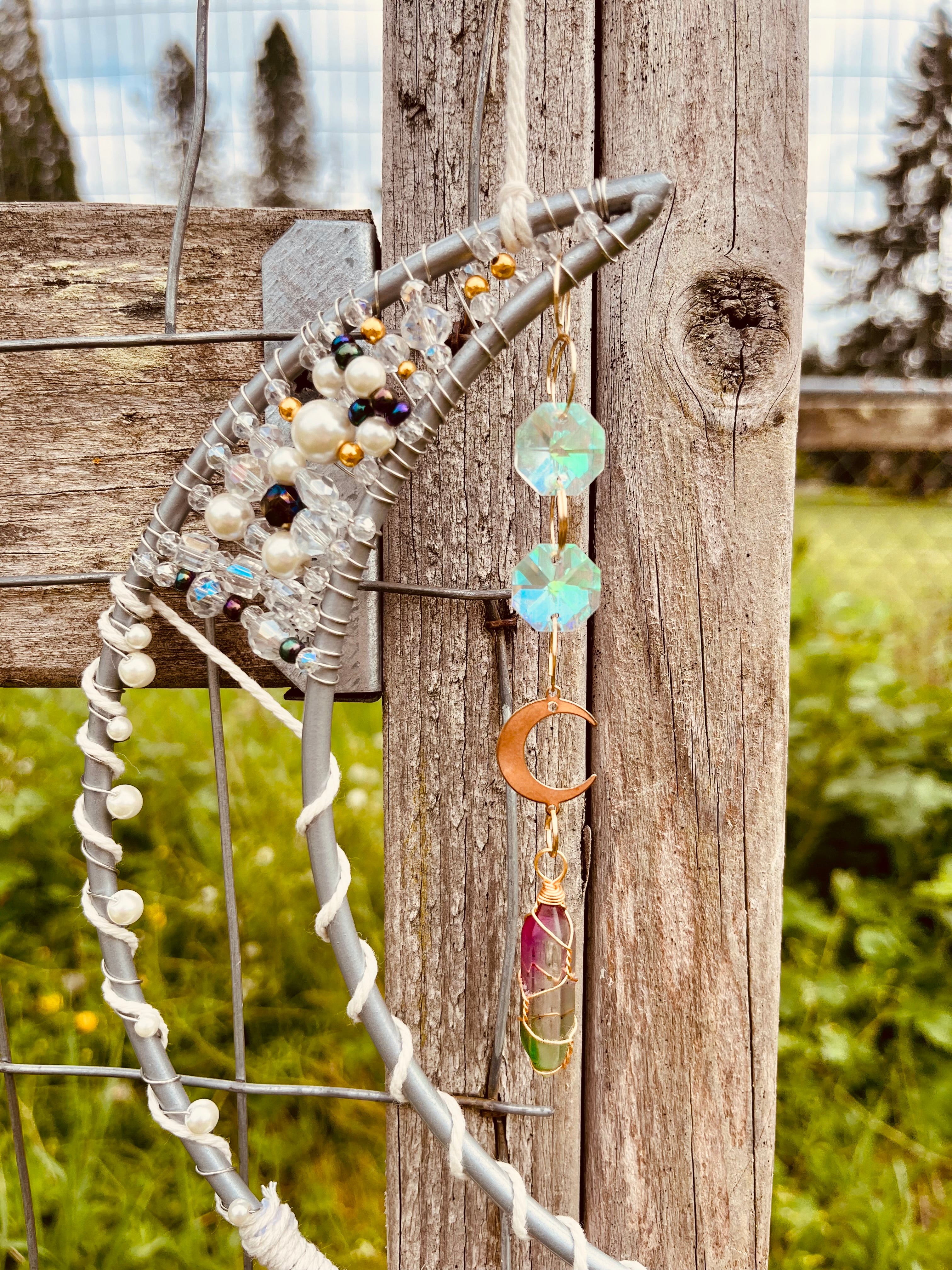 Feminine 🌸 Moon 🌙 Sun catcher