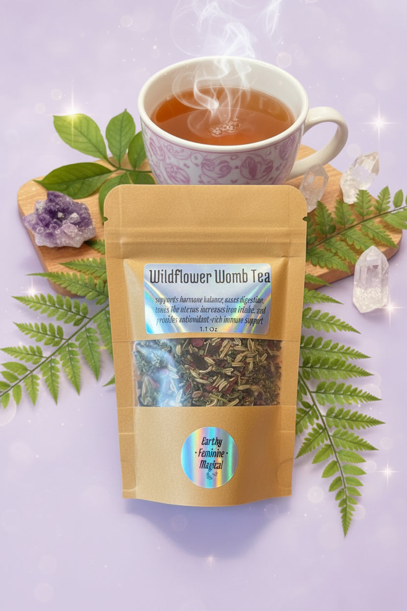 Wildflower Womb Tea/Eleviate menstrual cramps