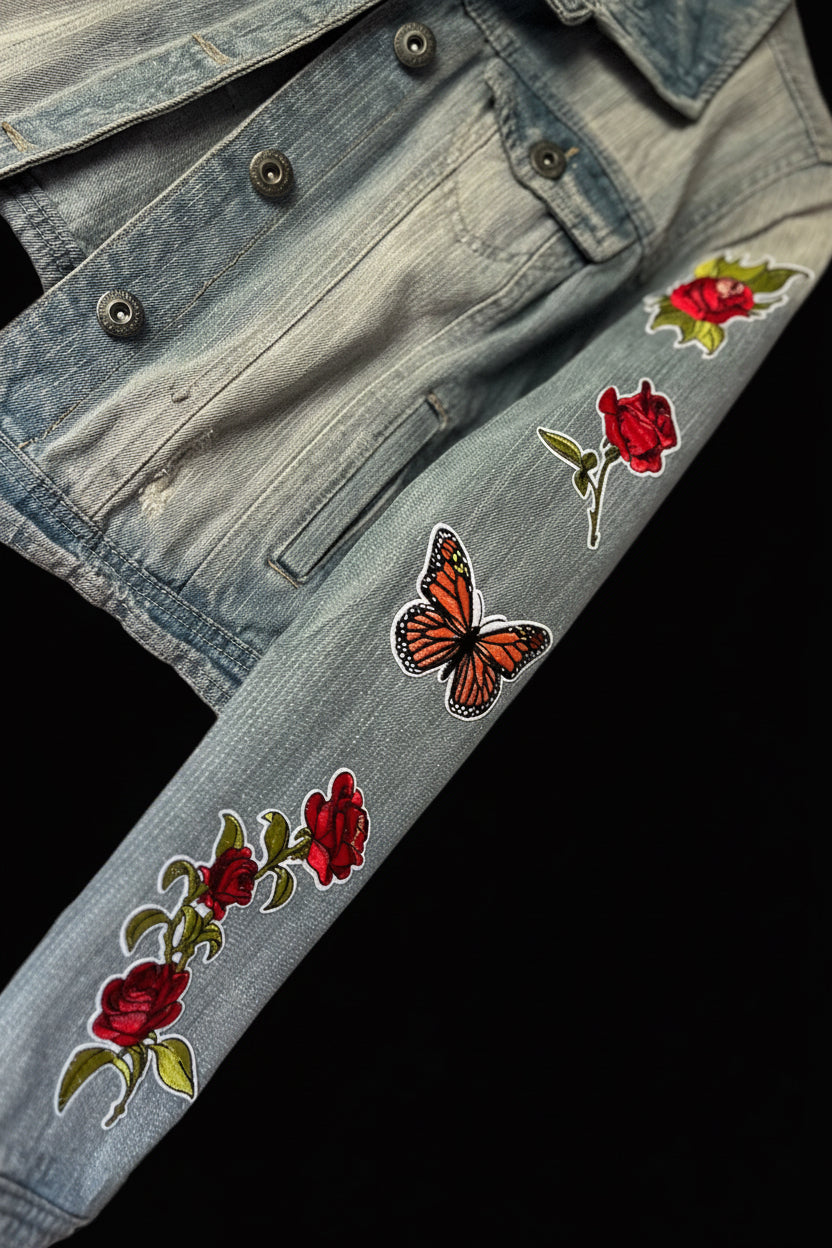 Nature goddess Jean jacket (DIVA)