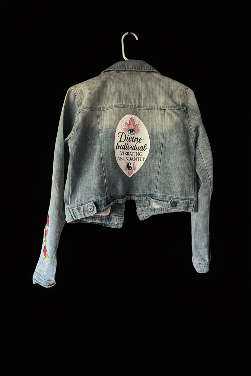 Nature goddess Jean jacket (DIVA)