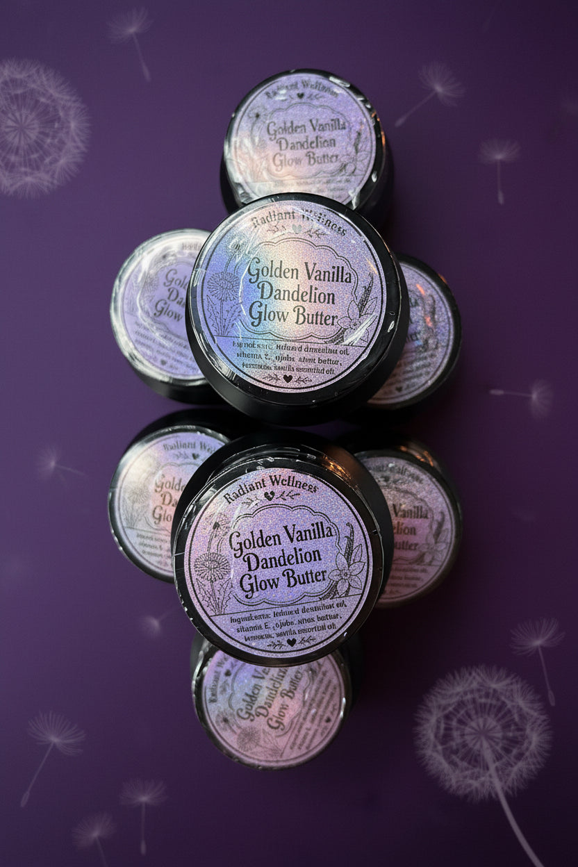 Vanilla Dandelion Glow Butter