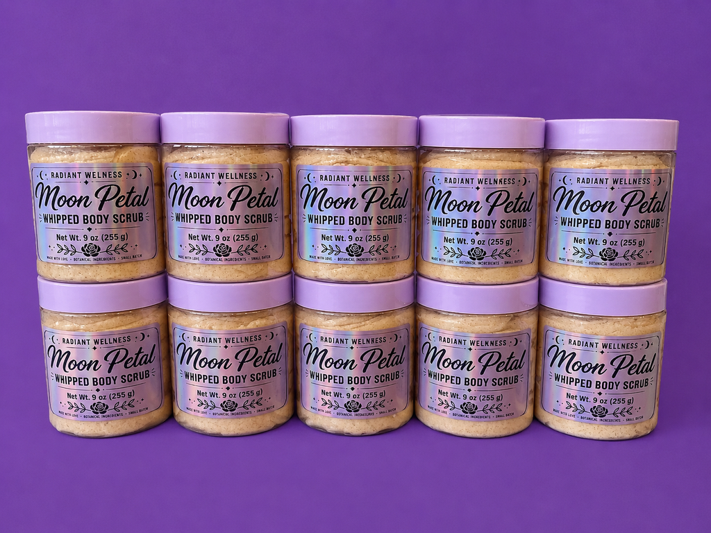 🌙 Moon Petal Whipped Body Scrub