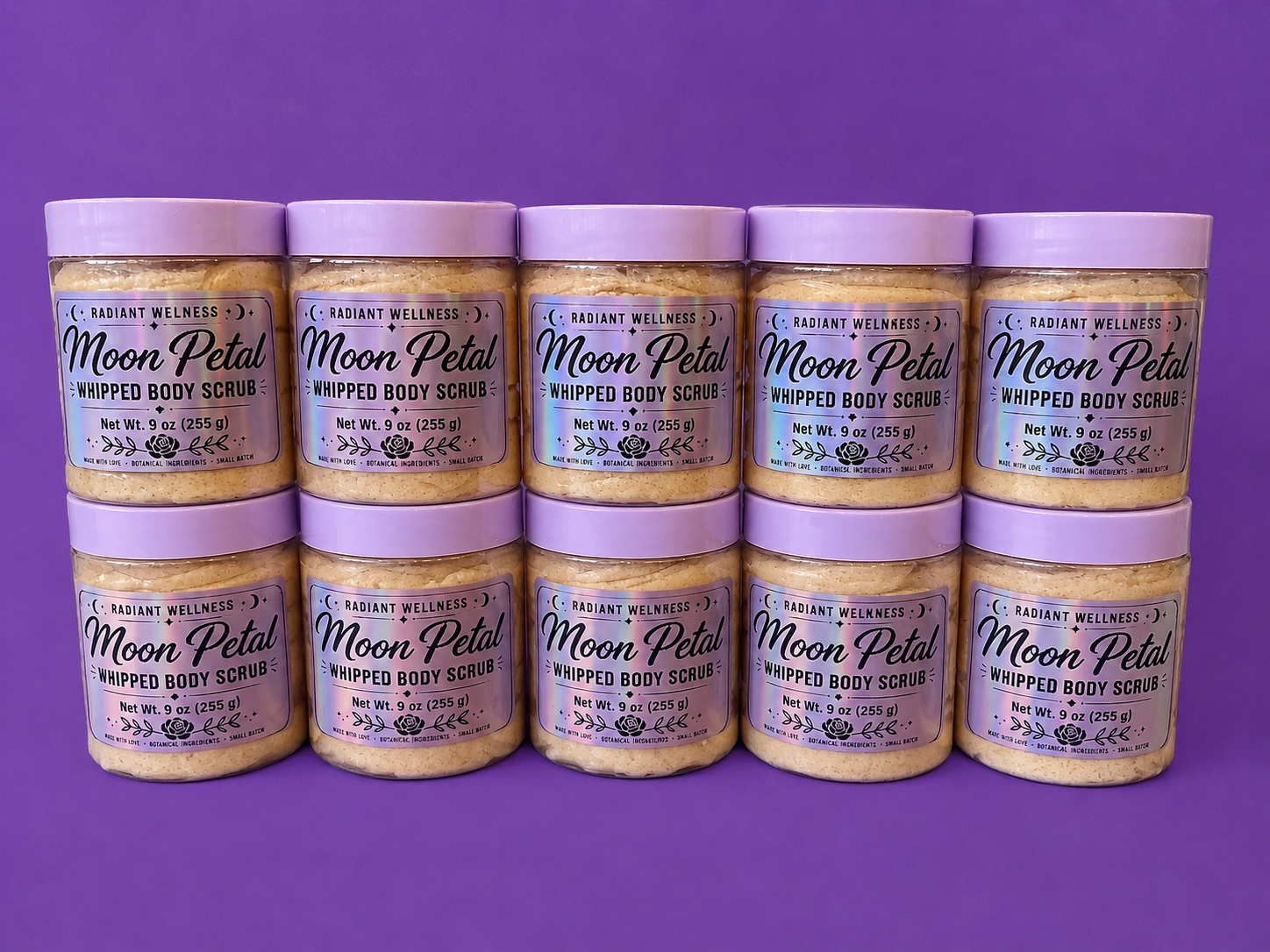 🌙 Moon Petal Whipped Body Scrub
