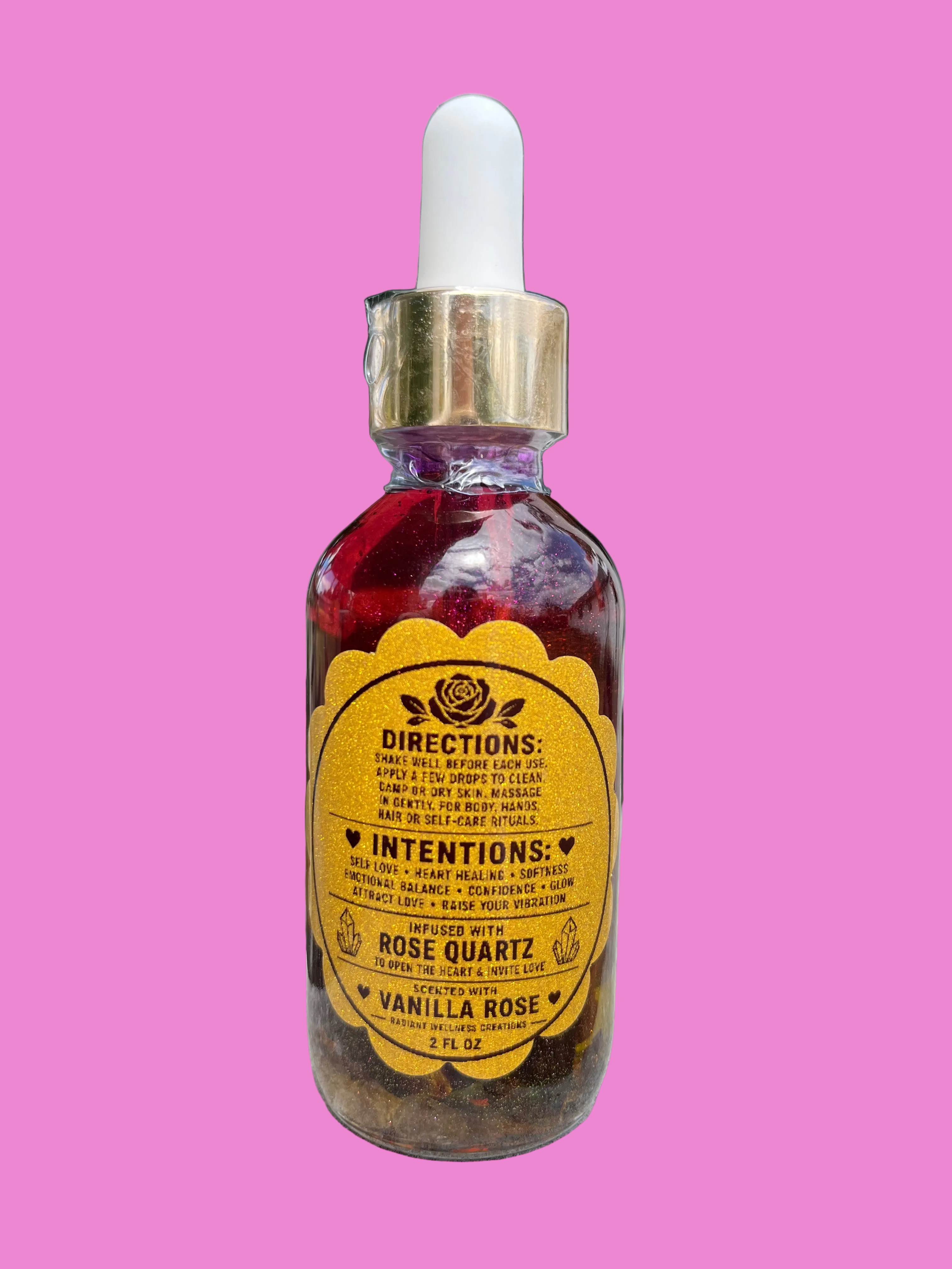 Rose Petal Remedy Nourishing body & manifesting oil